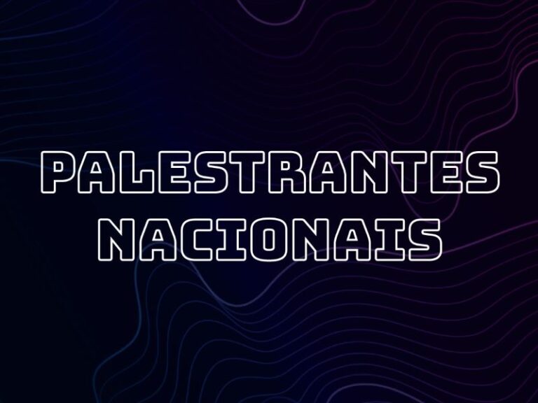Palestrantes confirmados PPM 6ª edição