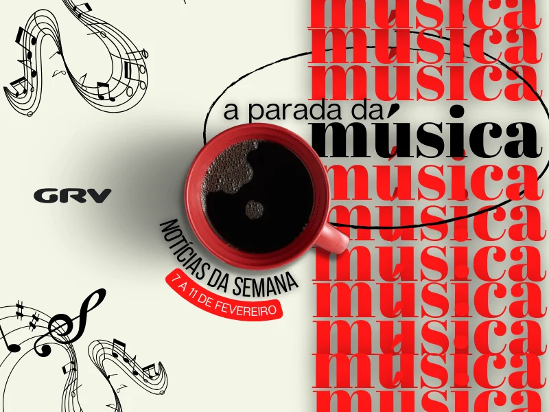 As notícias sobre o que acontece no mundo da música, toda semana, na Parada da Música