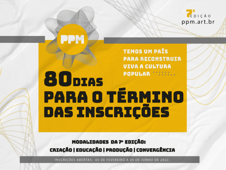 80 dias para o término das inscrições para a 7ª edição do Prêmio Profissionais da Música