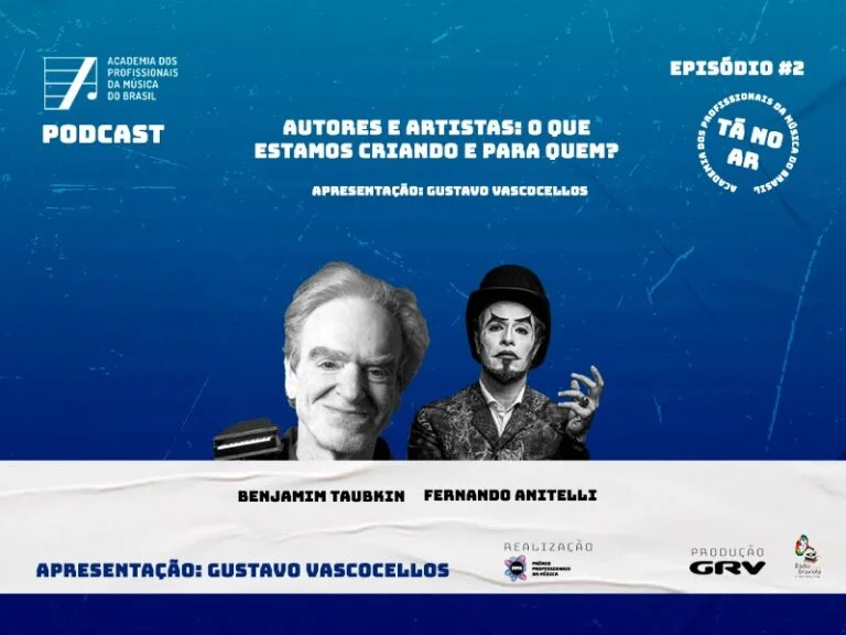O 2º episódio do podcast do Prêmio Profissionais da Música, já está em todas as plataformas de podcast.