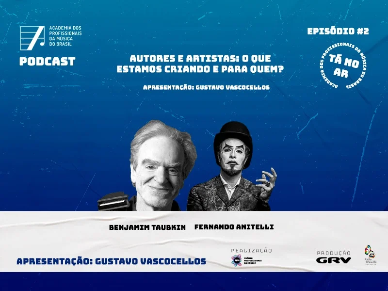 O 2º episódio do podcast do Prêmio Profissionais da Música, já está em todas as plataformas de podcast.