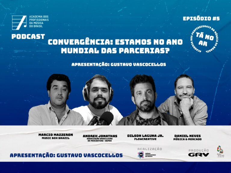 Está no ar o 5º episódio do podcast Academia dos Profissionais da Música