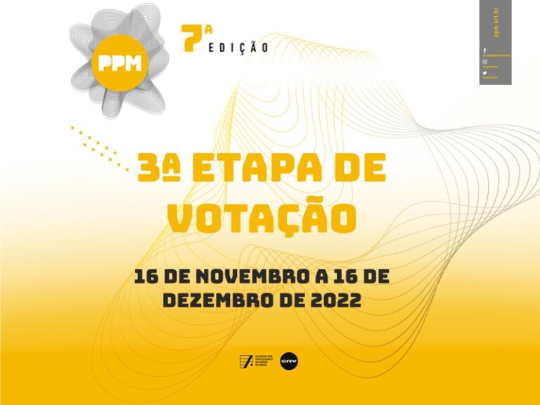 Os finalistas da 7ª edição do Prêmio Profissionais da Música vem aí