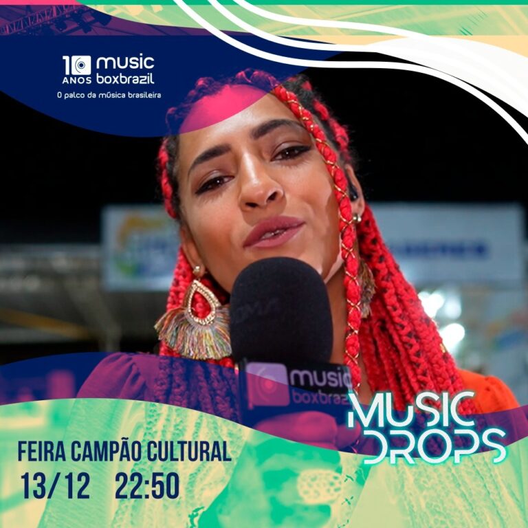 Music Drops | outubro 2022: PPM e Music Box Brazil apresentam Feira de Música de Campão PPM [Campo Grande – MS]