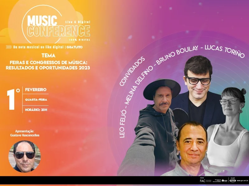 Live&Digital Music Conference 3ª edição vem aí em novo formato, convidados e promoções no ar…