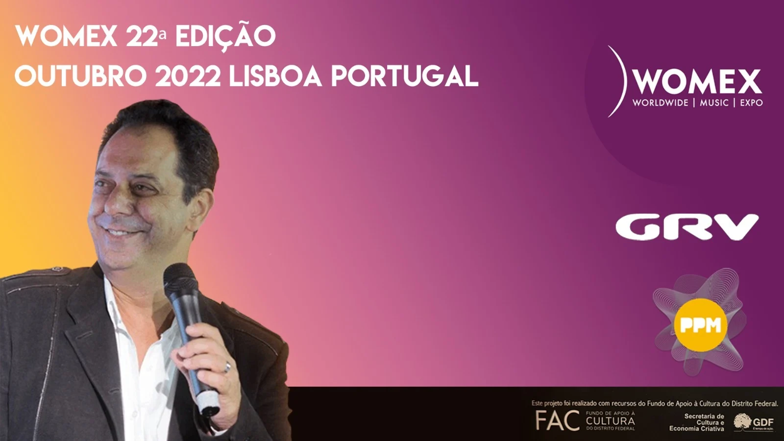O minidoc da presença da GRV e PPM na Womex 2022 está no ar