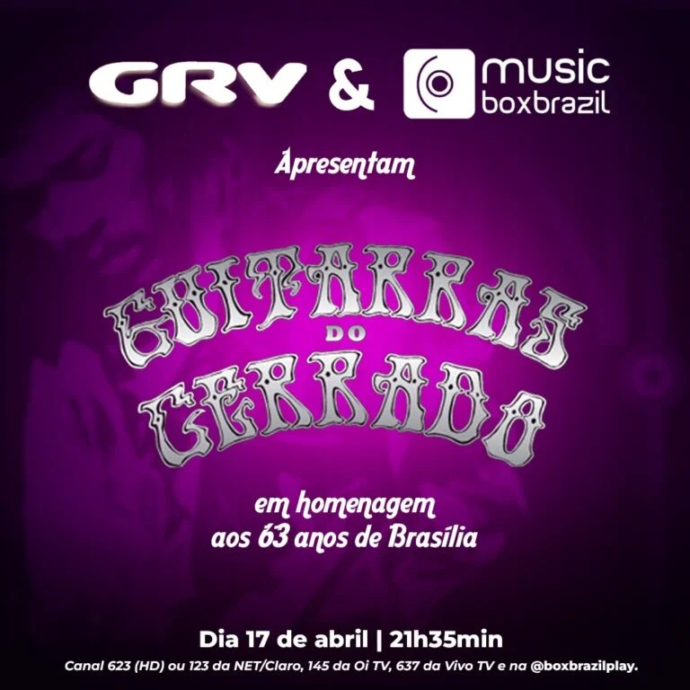GRV e Music Box Brazil apresentam Guitarras do Cerrado interpretam Jimi Hendrix