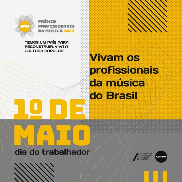Vivam os profissionais da música do Brasil