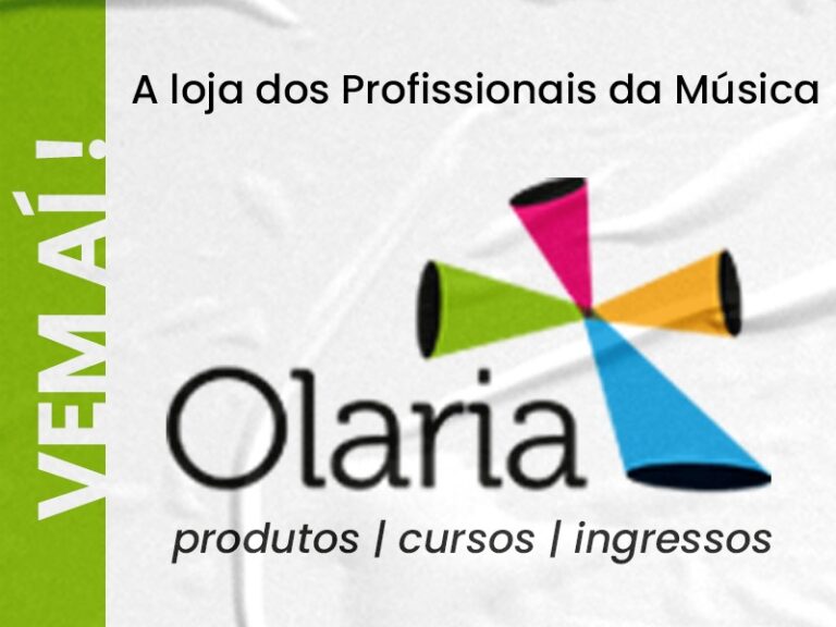 Vem aí, a loja dos profissionais da música…