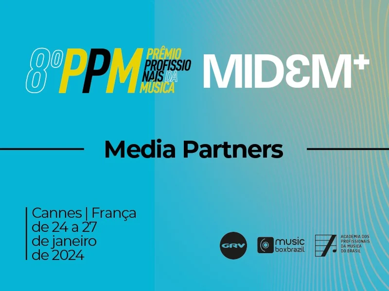 Prêmio Profissionais da Música inicia a caminhada da 8ª edição no MIDEM 2024