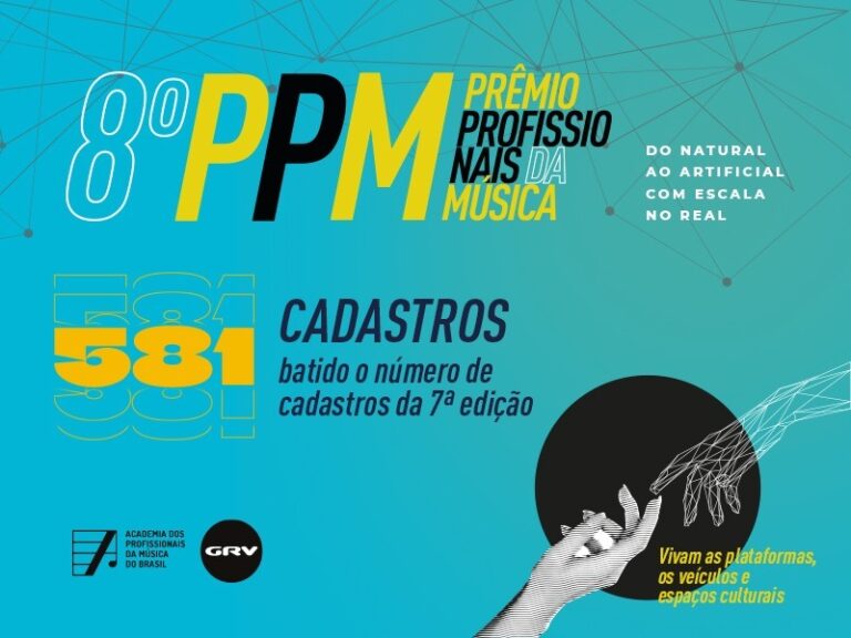 Prêmio Profissionais da Música começa campanha da 8ª edição quebrando recordes