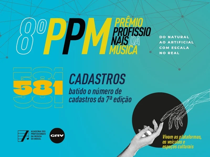 Prêmio Profissionais da Música começa campanha da 8ª edição quebrando recordes