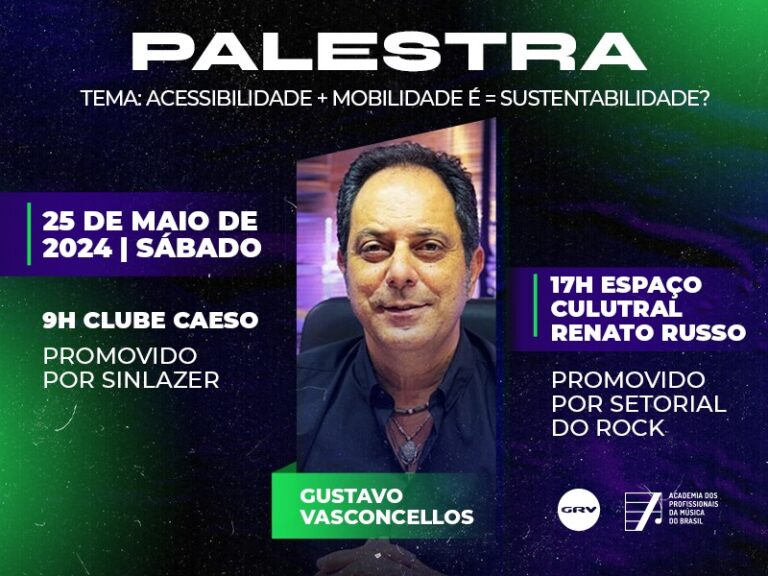 Gustavo Vasconcellos aborda Economia da Cultura em palestras gratuitas, em Brasília