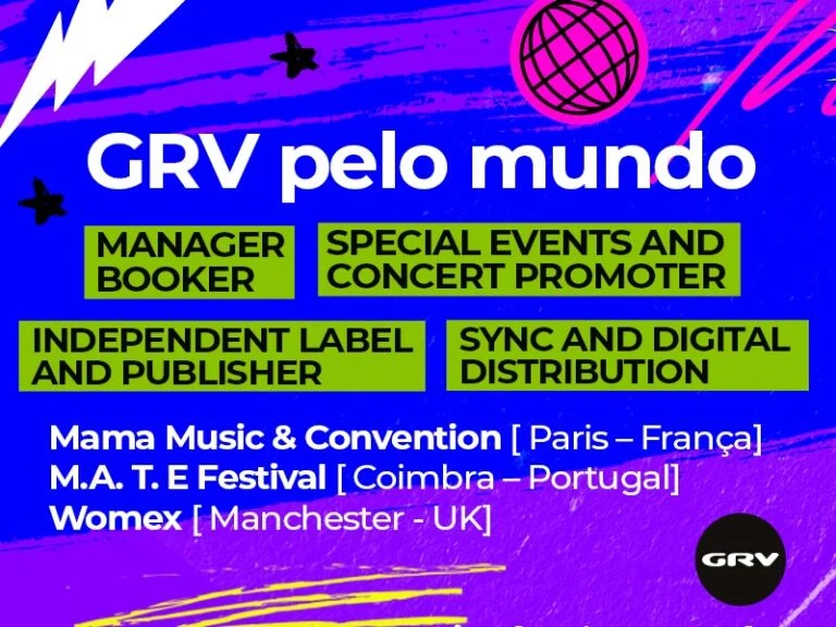 GRV, rumo aos 25 anos, informa: em outubro o nosso catálogo 2024, serviços, projetos e eventos chegam com tudo na Europa