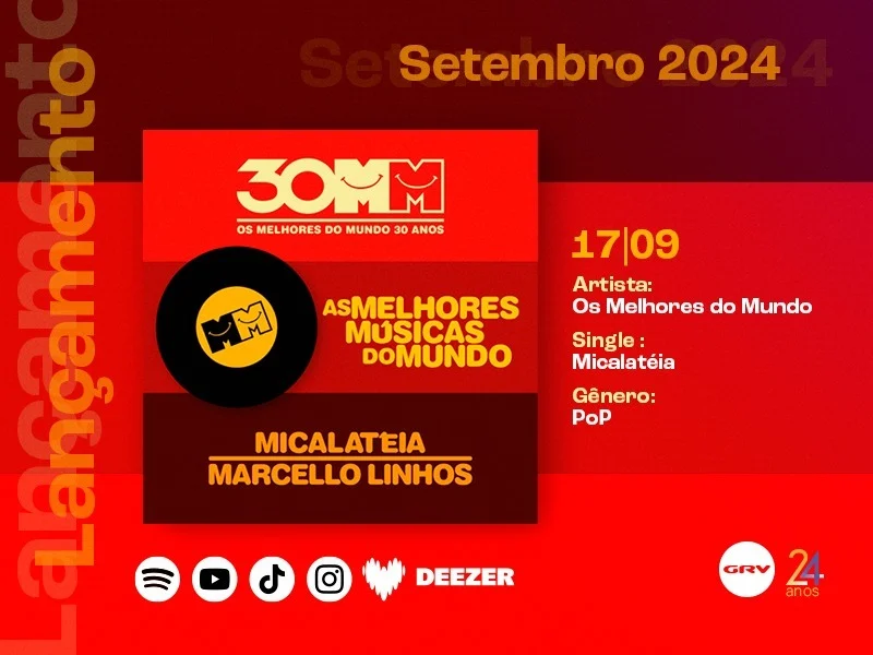 Os Melhores do Mundo rumo aos 30 anos