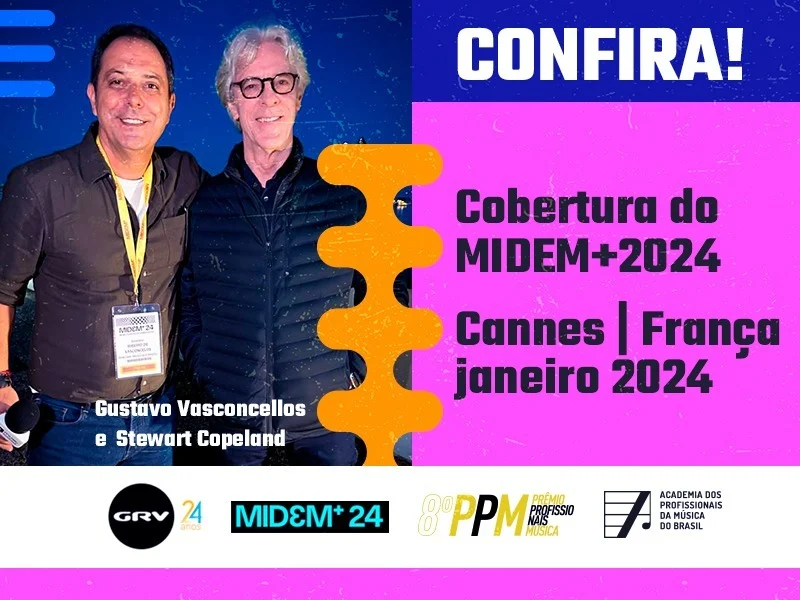 Assista o minidoc sobre a cobertura do MIDEM+2024 [ Cannes-France | jan 2024] by GRV