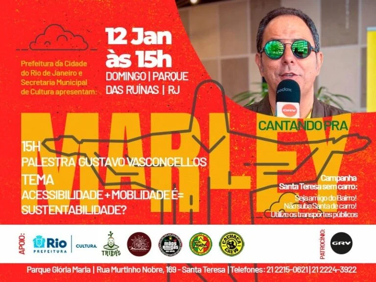 Faltam 2 dias para o encontro da GRV com a música do Rio de Janeiro no palco do Parque das Ruínas