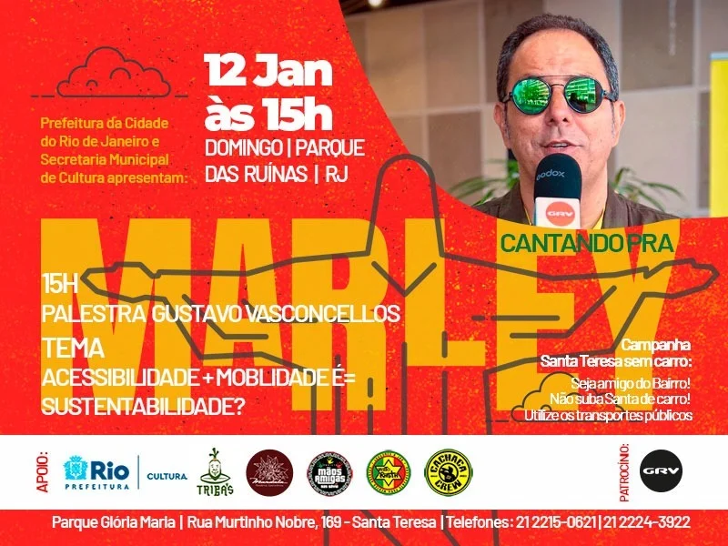 Faltam 2 dias para o encontro da GRV com a música do Rio de Janeiro no palco do Parque das Ruínas