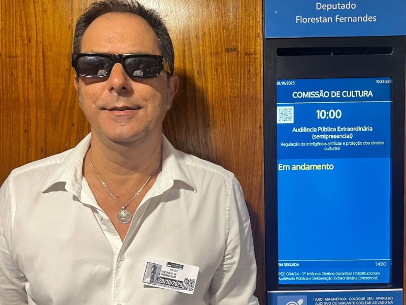 Prêmio Profissionais da Música marca presença em audiência sobre regulação da Inteligência Artificial