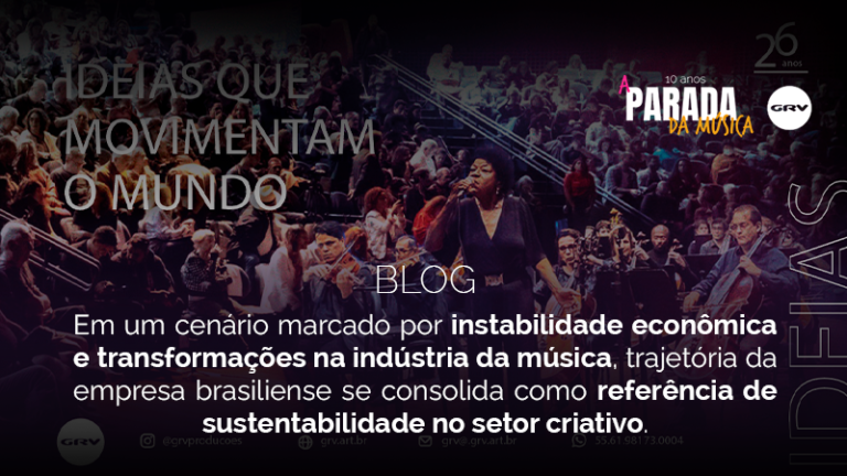 GRV completa 26 anos e levanta debate sobre a sobrevivência da cultura no Brasil e no mundo