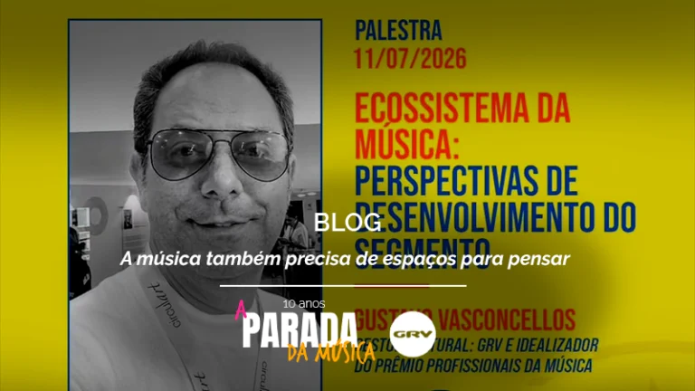 A música também precisa de espaços para pensar – Democratizamos o conhecimento, mas os encontros são insubstituíveis.